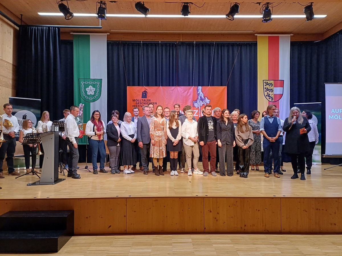 Die Preistr&auml;ger, Jury und Organisatoren.