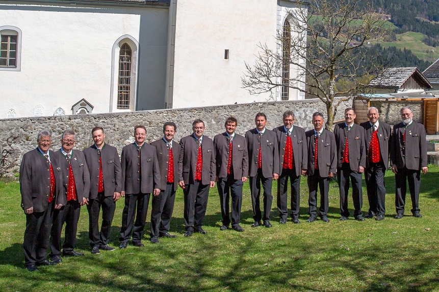 Die S&auml;ngerrunde Bruggen/Waisach. Foto: Die Schattseitner