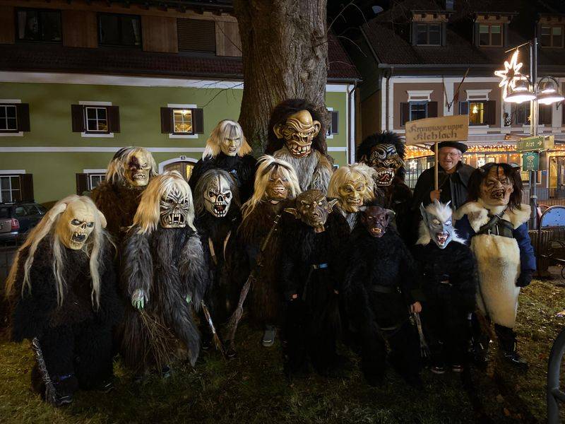 Die Kinderkrampusse aus Kleblach.