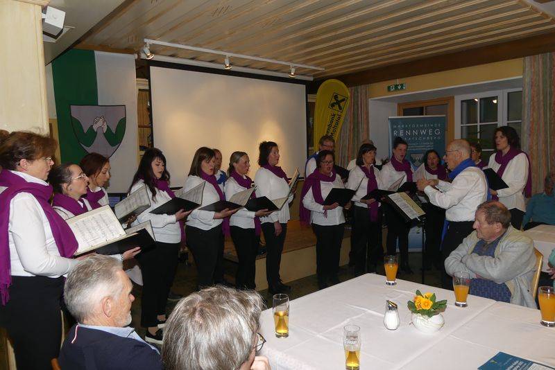 Der Katschtaler Kirchenchor.