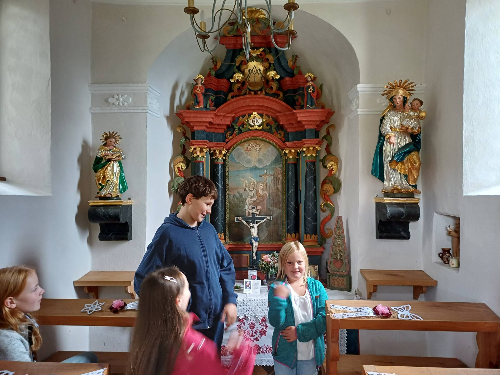 Das Siflitzer Kirchlein beim Arzmann.