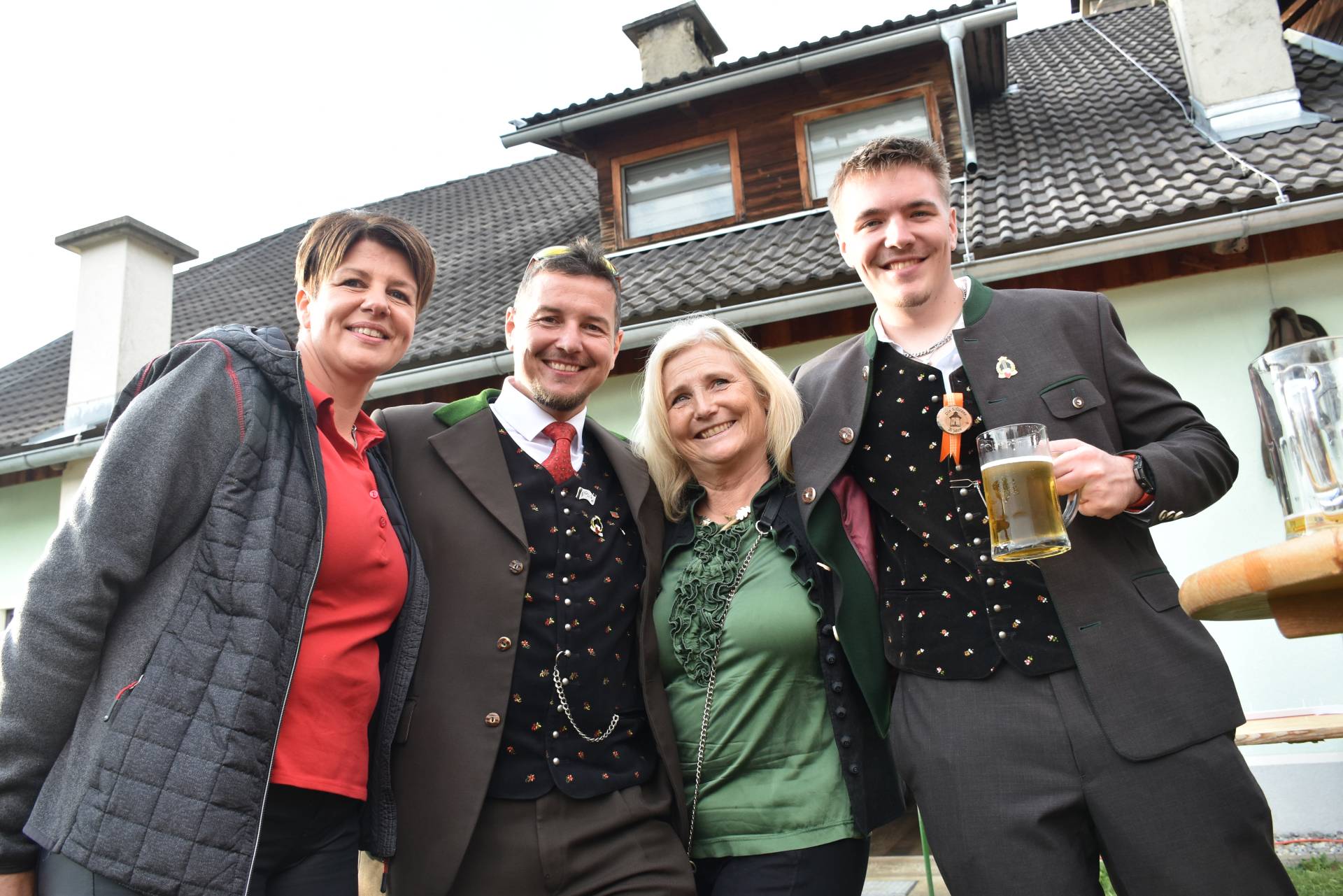 Rosi, Michael, Sonja und Andre.