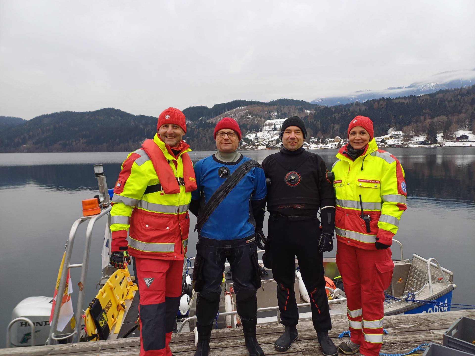 Die Wasserrettung Spittal-Millst&auml;tter See sorgte f&uuml;r die Sicherheit.
