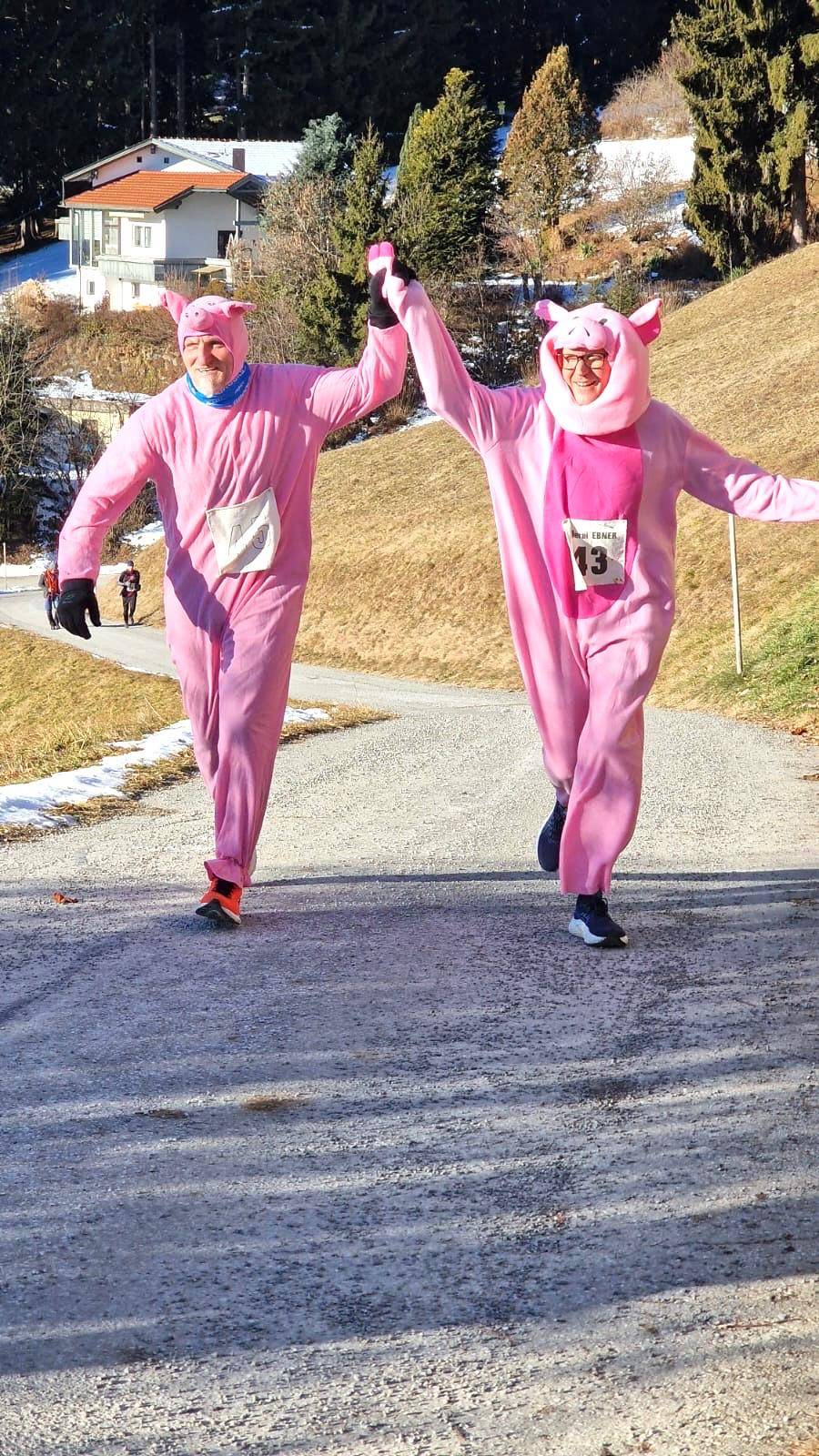Gl&uuml;ck soll er bringen, der Silvesterlauf in Greifenburg!