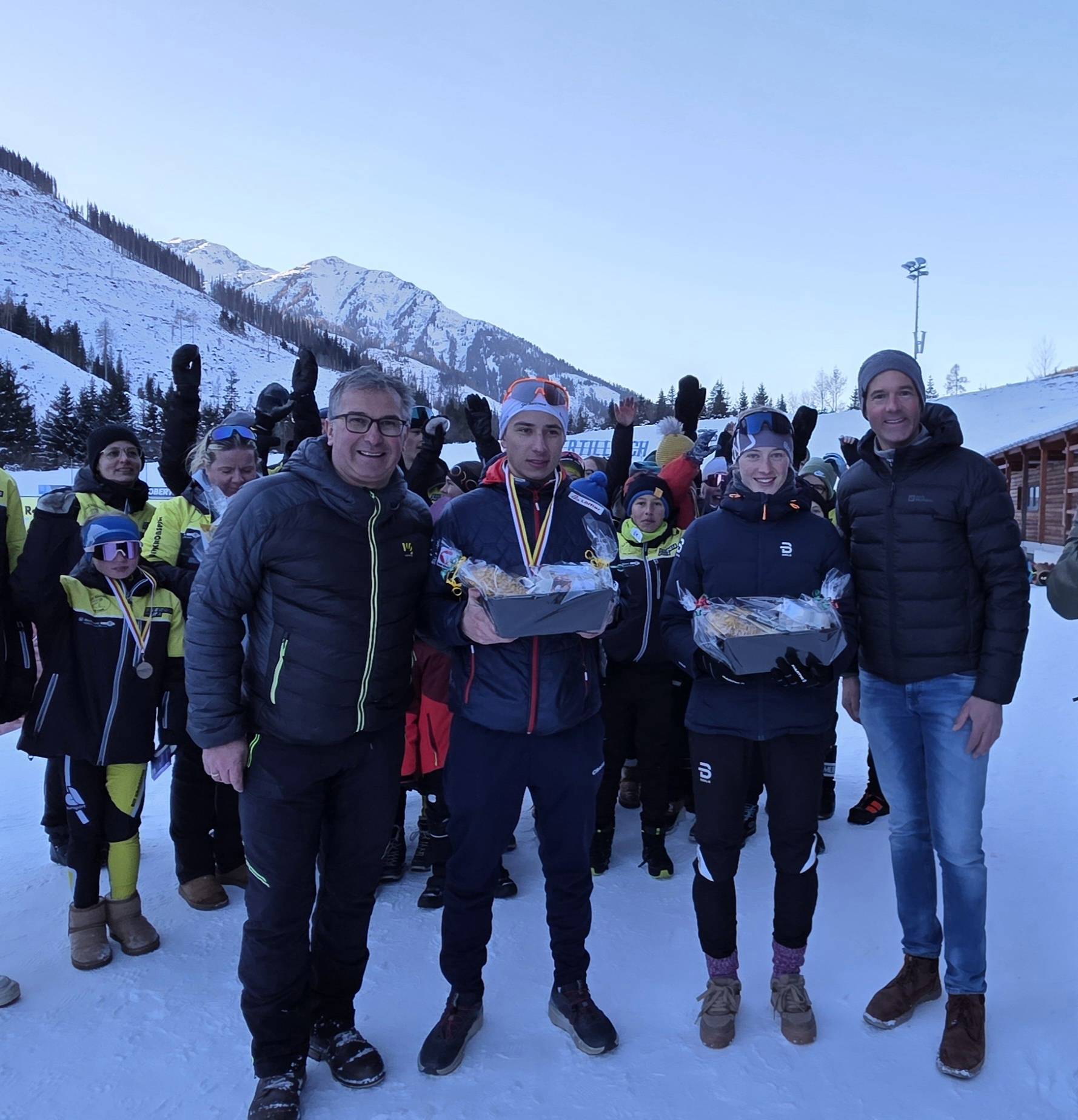 Gerald Kubin, Florian Ganner, Eva Schmidhofer und Gerd Guggenberger