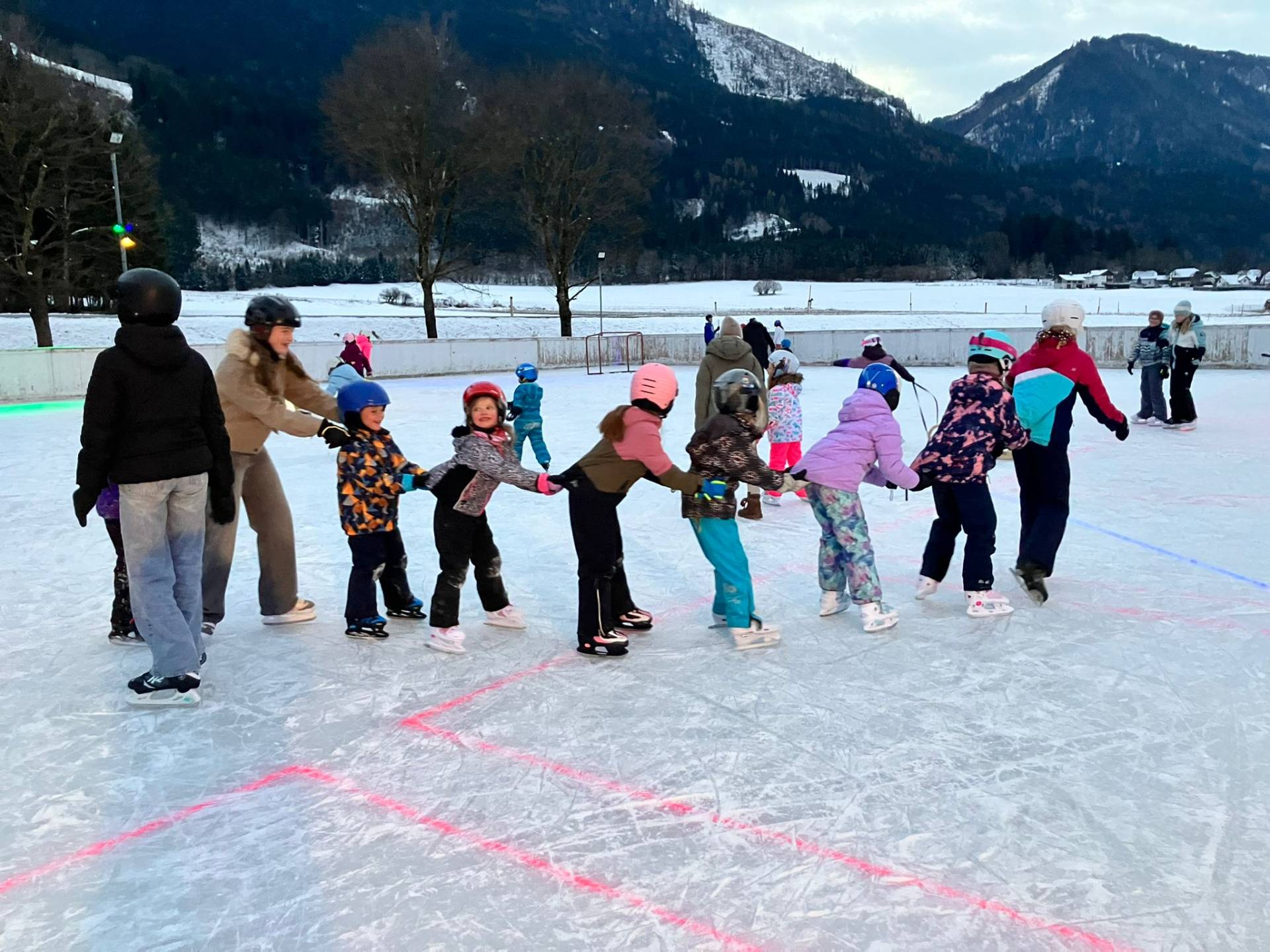 Viel Spa&szlig; am Eis.