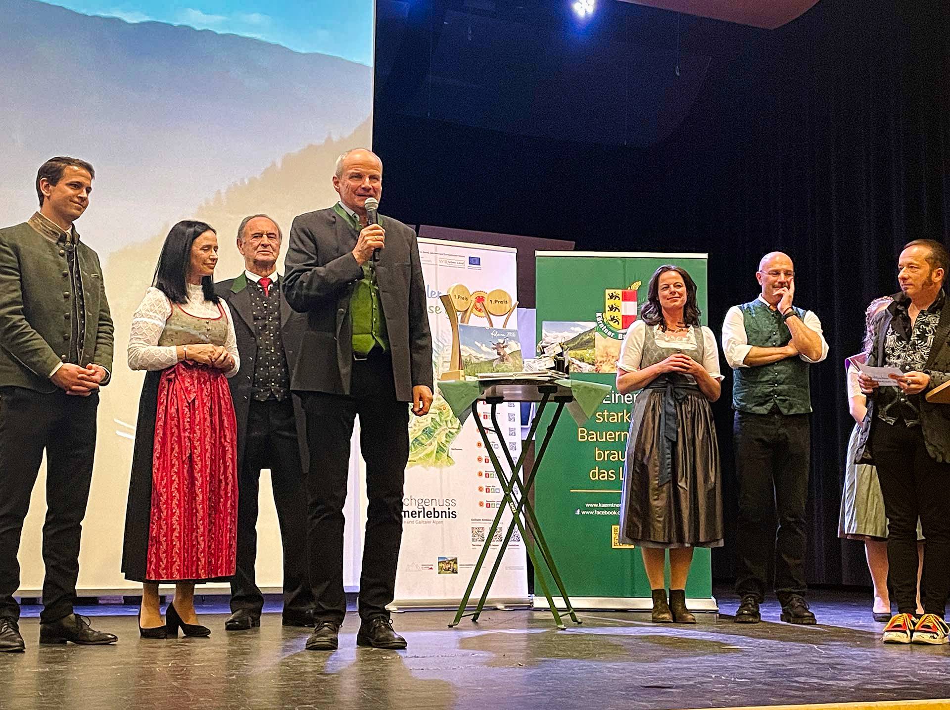 Almwirtschafts-Obmann Sepp Obweger.