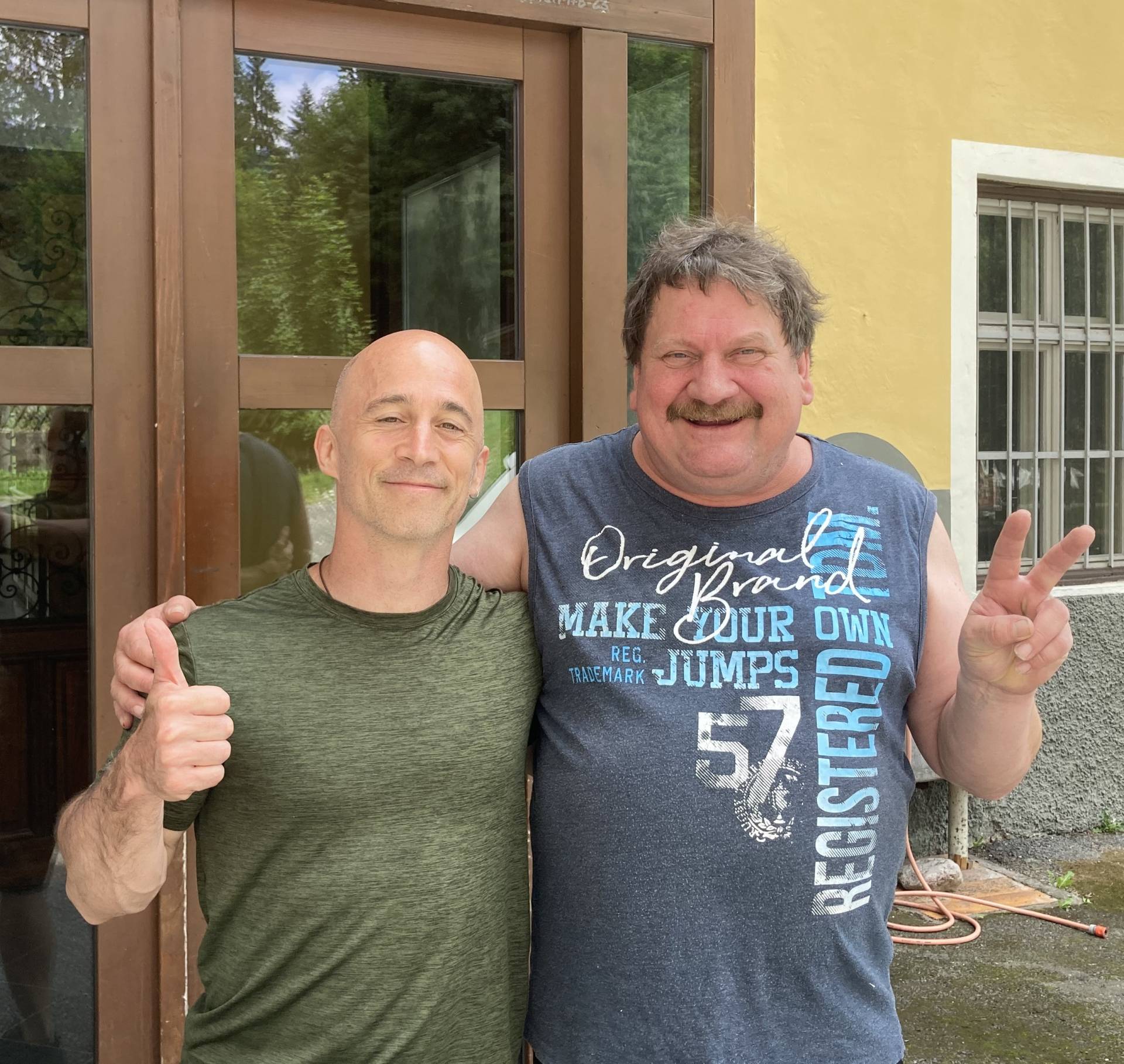 Antonio und Witgar Wiegele.