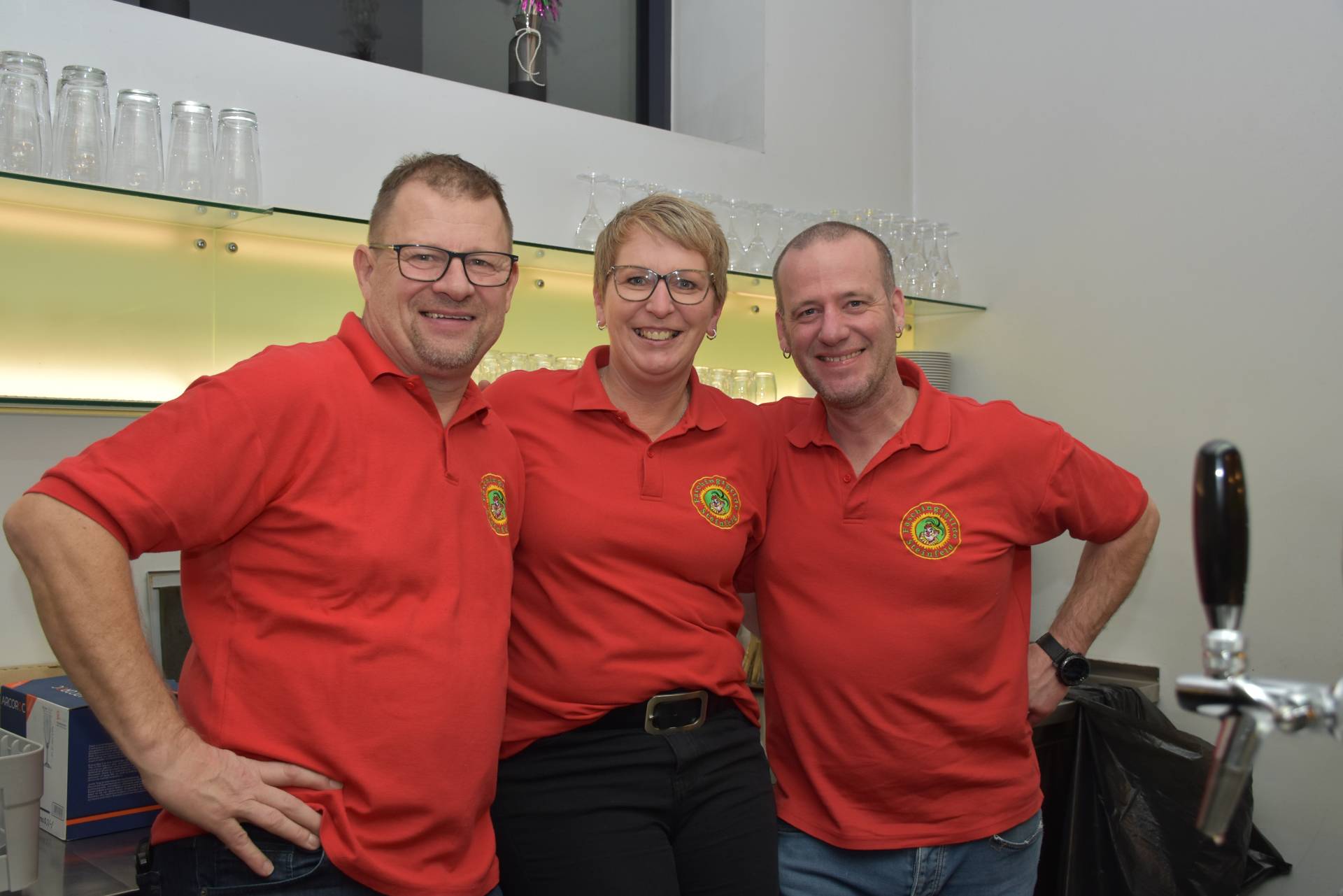 Didi, Petra und Didi sorgten daf&uuml;r, dass die  Kehle nicht trocken wurde.