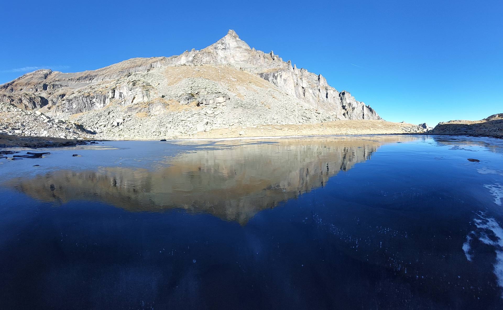 Der Radlsee in der Rei&szlig;eckgruppe.
