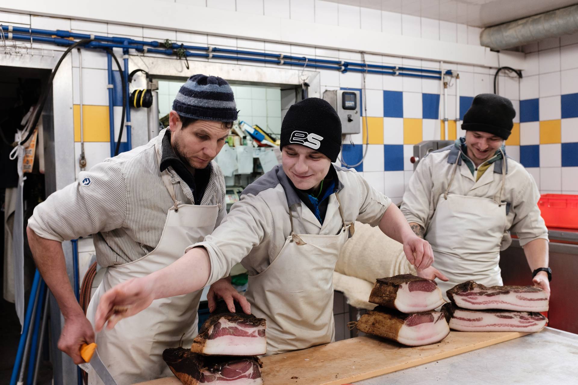 Fleischerei Salcher im Lesachtal. Foto: ServusTV / S&uuml;dkino