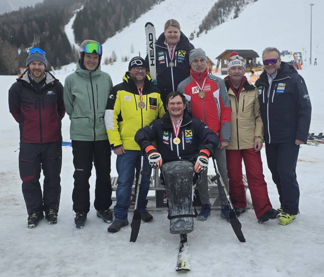 Kurt Oberlerchner (Mitte).