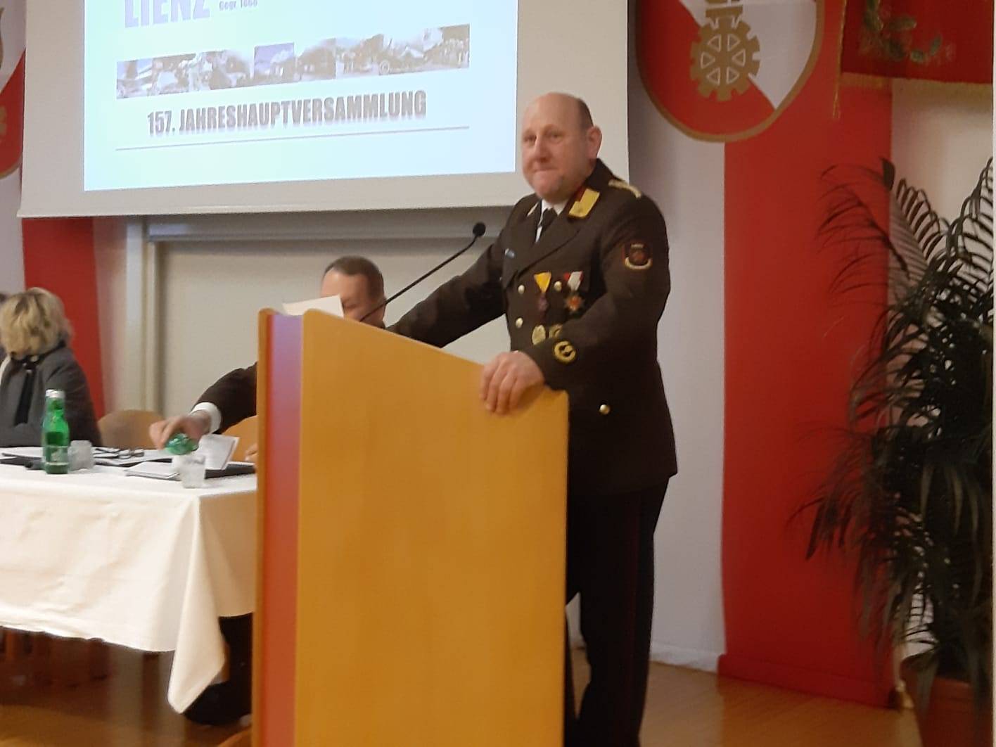 Stadtkommandant Richard Stefan ist sehr stolz auf sein Team