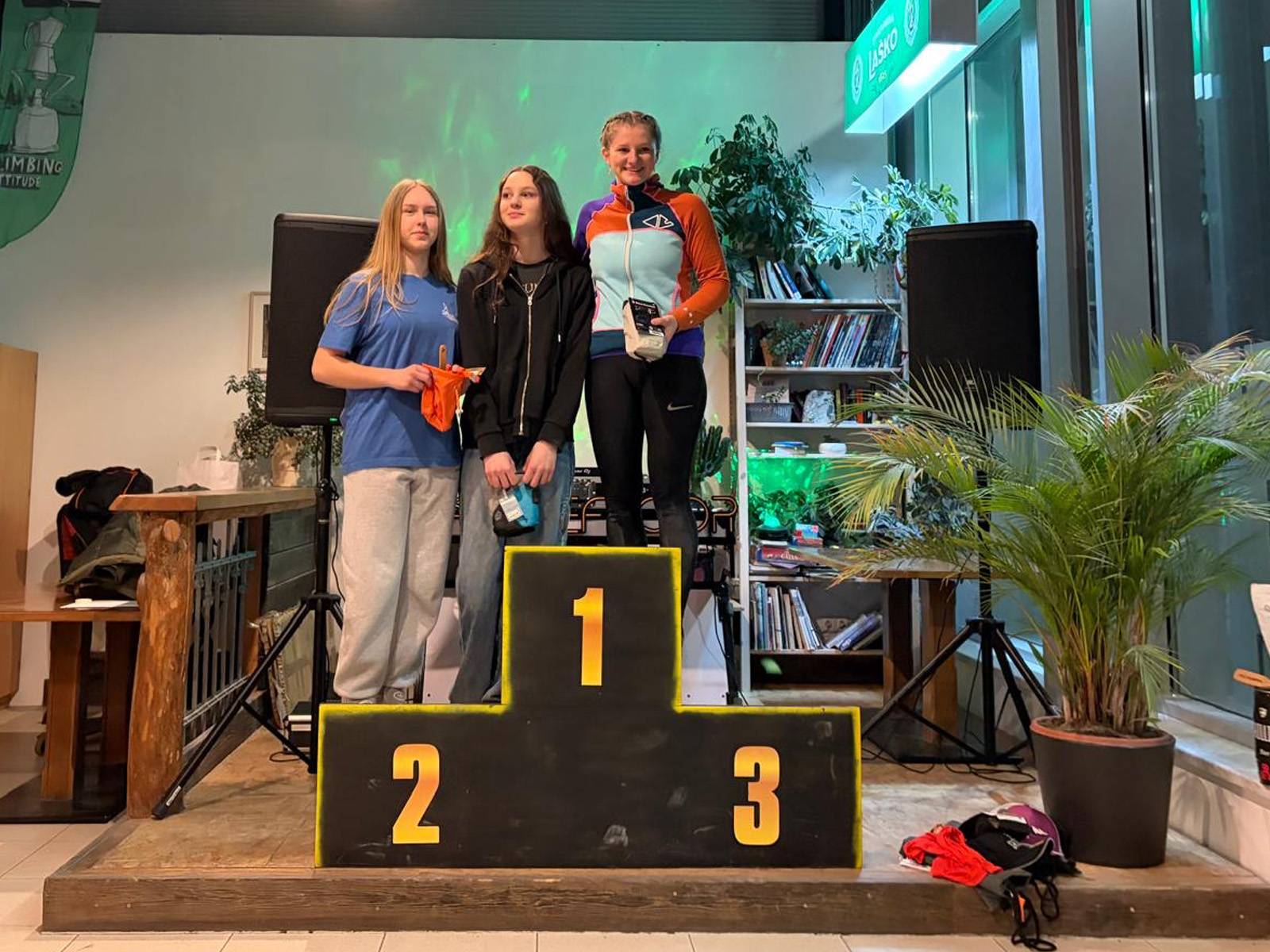 Sieg f&uuml;r Annalena Unterasinger in der Hobbyklasse. Foto: AV Lienz