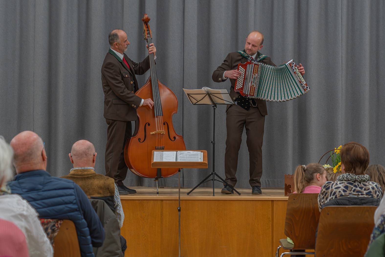 Franz Lackner und "Shortl" Martin Strau&szlig;" sorgten f&uuml;r die musikalischen Einlagen.