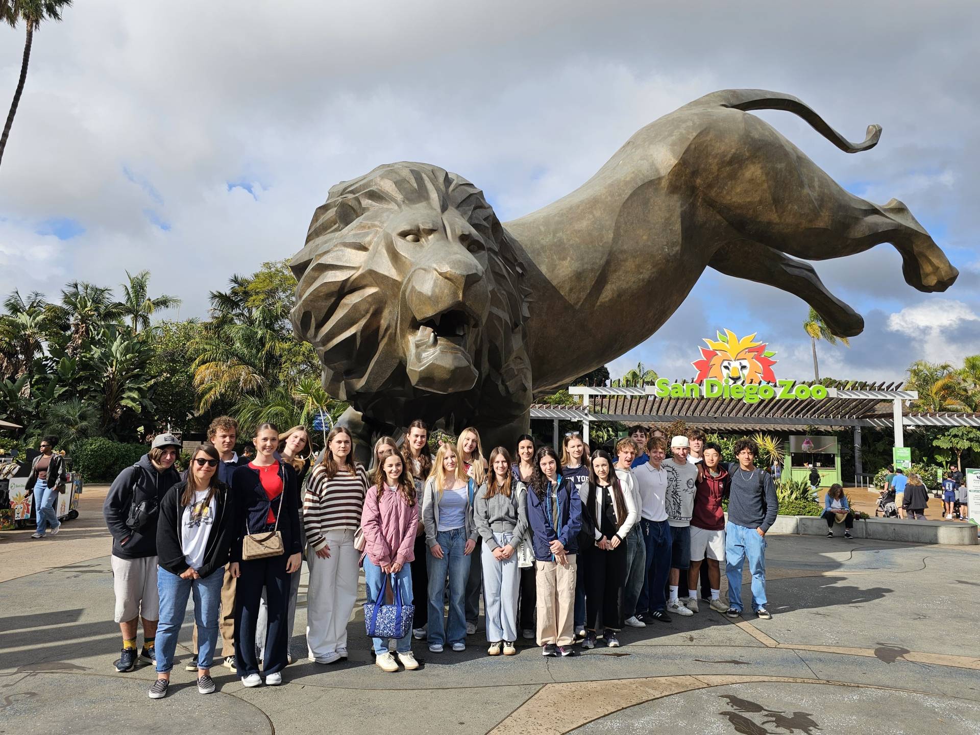 Die &bdquo;Kalifornien-Gruppe&ldquo; besuchte den San Diego Zoo.