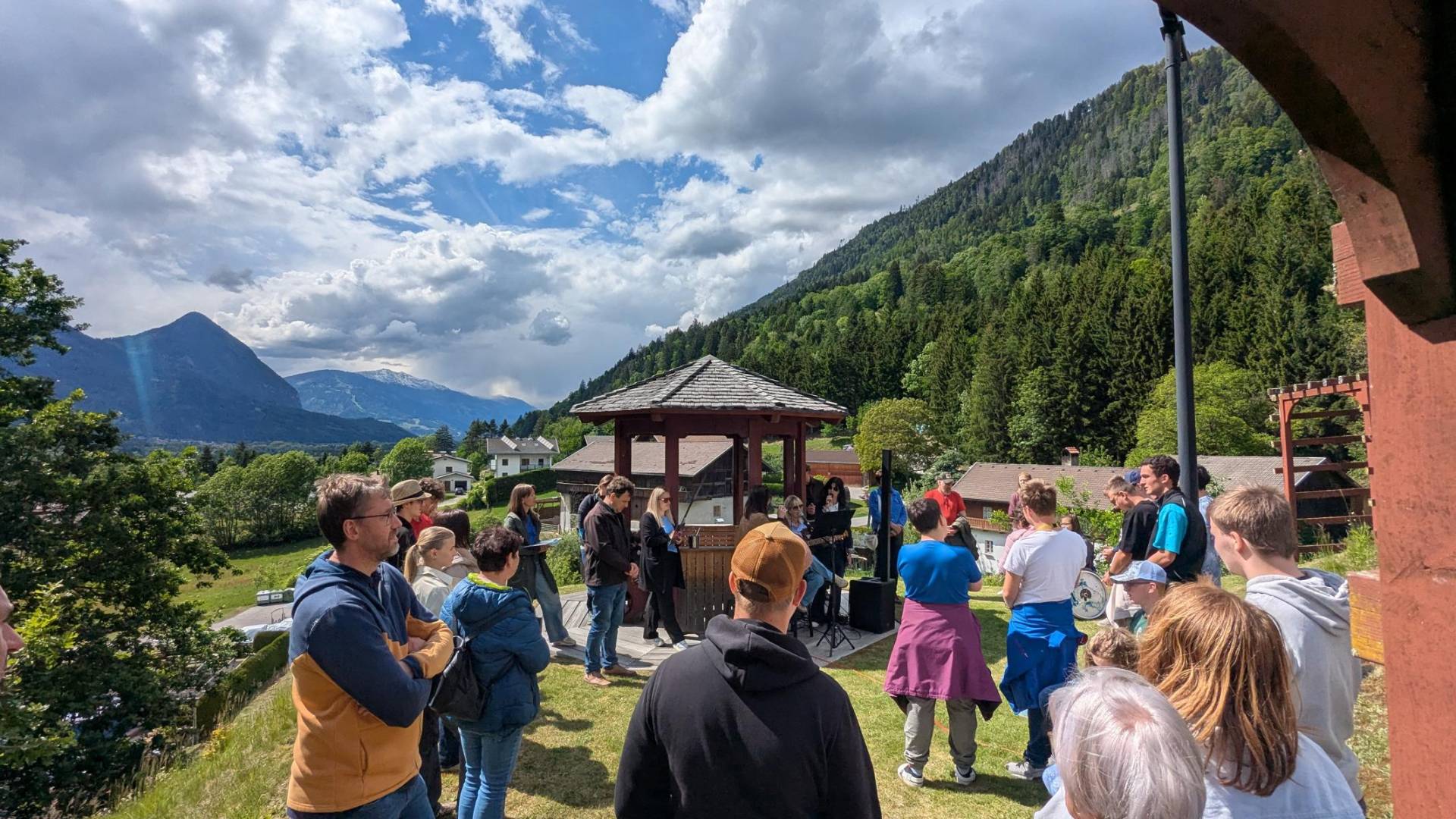 Er&ouml;ffnung Seelenplatzerl Schloss Lengberg Foto: RadioOsttirol