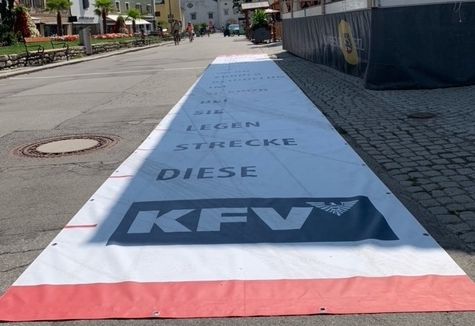 Aktion gegen Ablenkungen im Stra&szlig;enverkehr