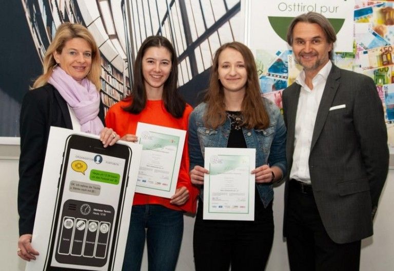 Lienzer Sch&uuml;lerinnen &uuml;berzeugten bei Businessplanwettbewerb