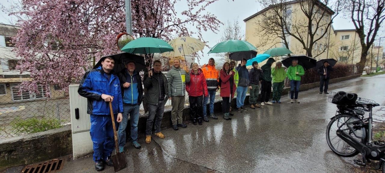 Die TeilnehmerInnen am Seminar "B&auml;ume und Baustellen", Foto: Elisabeth Mattersberger