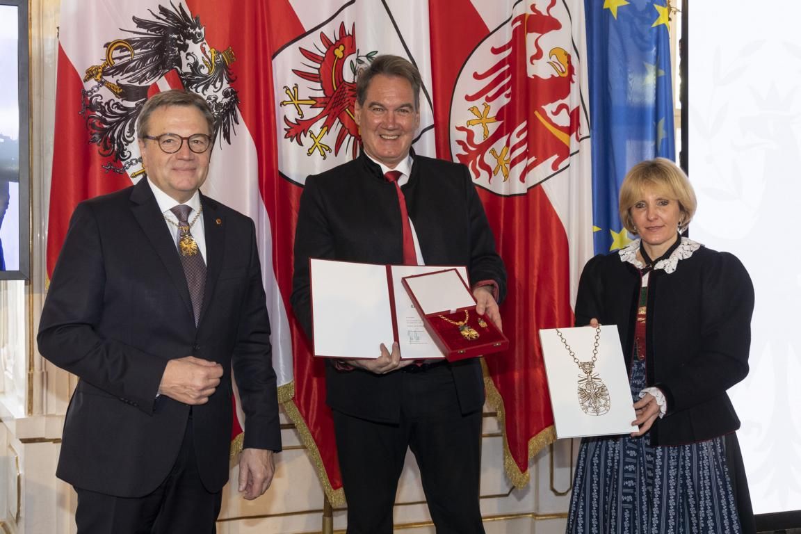 Ehrung Georg Sch&auml;rmer, Foto: Land Tirol/Die Fotografen