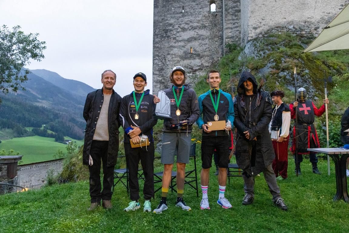Die erfolgreichen Herren beim heurigen Turmlauf