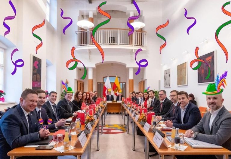 Gemeinsame Faschingssitzung Tirol-K&auml;rnten in Lienz