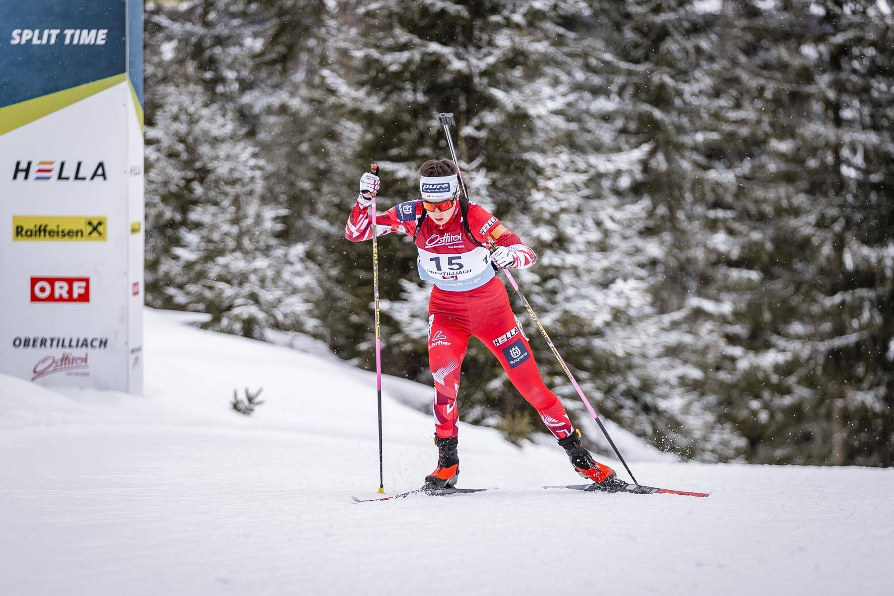 Anna Andexer beim letzten IBU Cup
