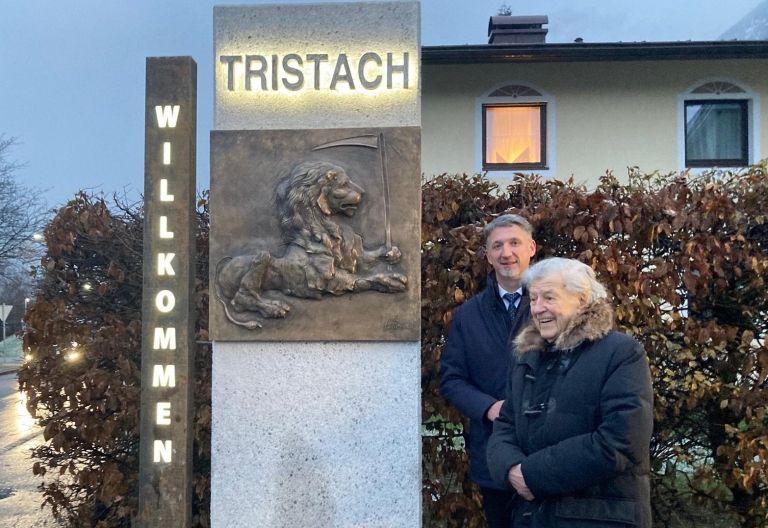 Tristach begr&uuml;&szlig;t Einwohner und G&auml;ste mit neuem Portal