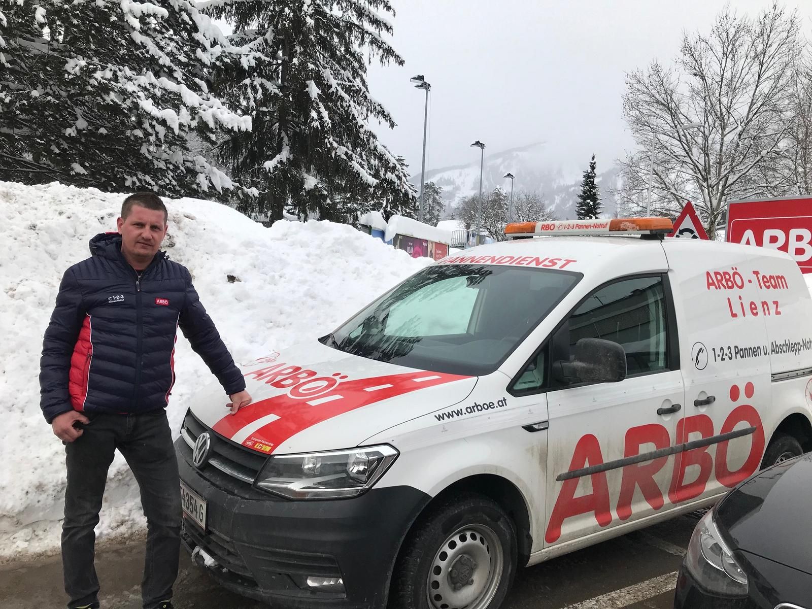 Mario Vergeiner vom Arb&ouml;-Pr&uuml;fzentrum Lienz, Foto: Frotschnig