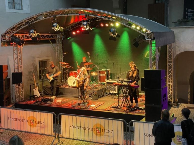 Interview mit AVEC beim Sommerkonzert in Lienz