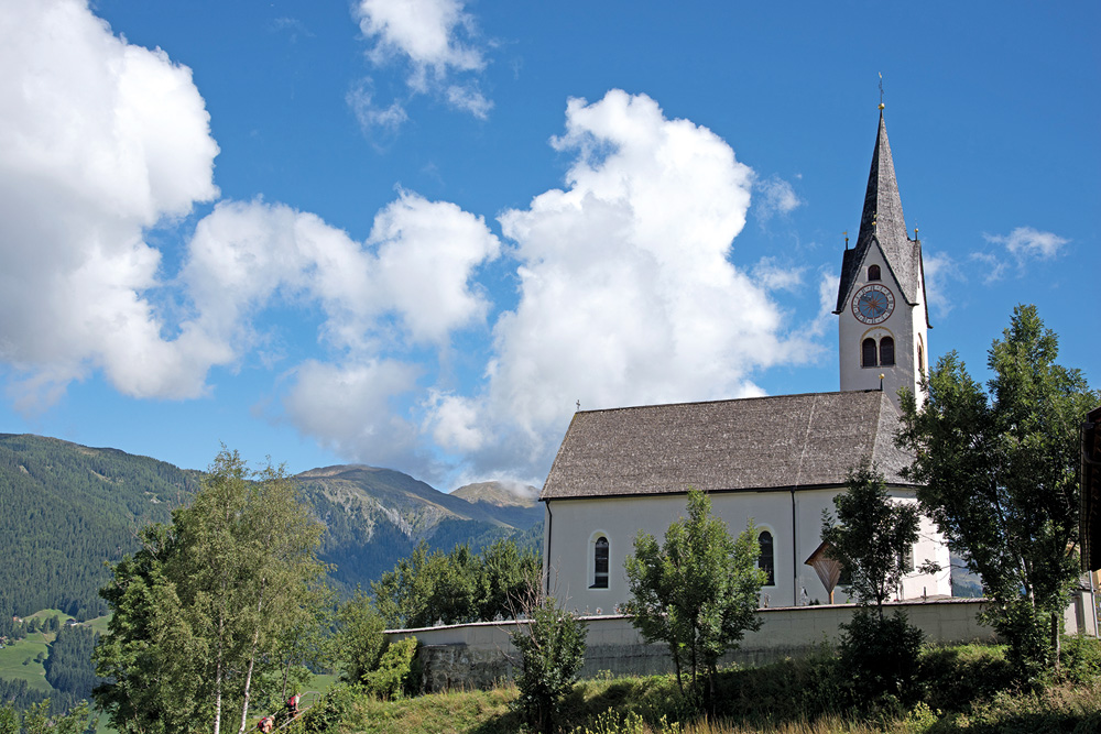 Etappe 3 knappenkirche stankt oswald kartitsch osttirol