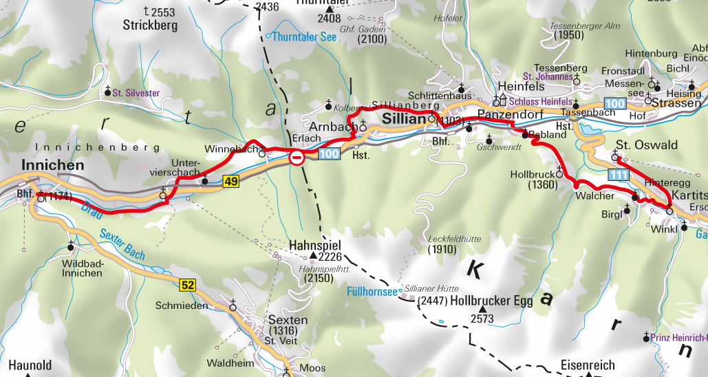 Etappe 4 Hoehenprofil