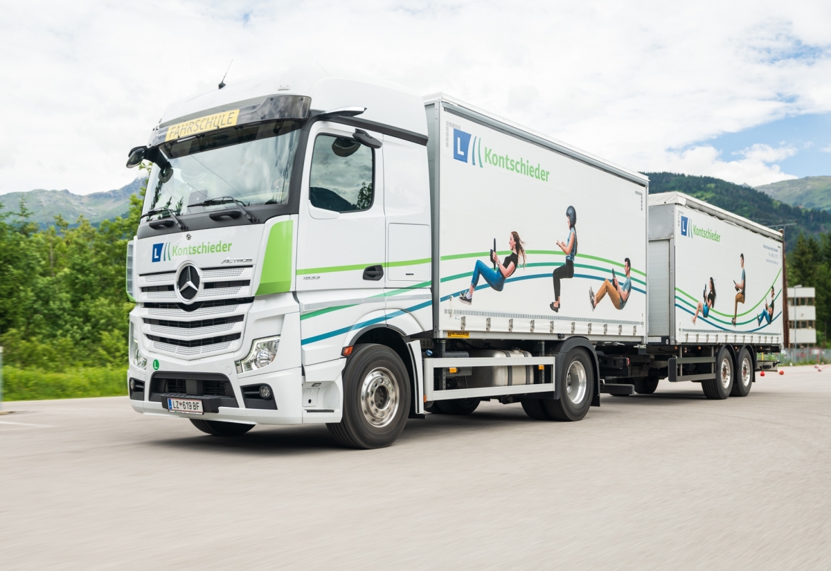 Fahrschule Kontschieder bietet Berufsfahrern Komplettpaket