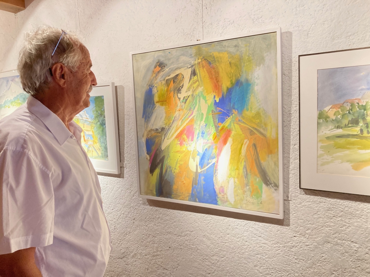 Bernd Hanser &ouml;ffnet "Farbr&auml;ume" im Kammerlanderhof