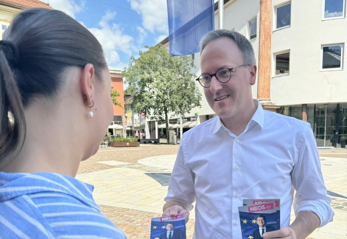 Wahlkampffinale der Tiroler NEOS in Lienz