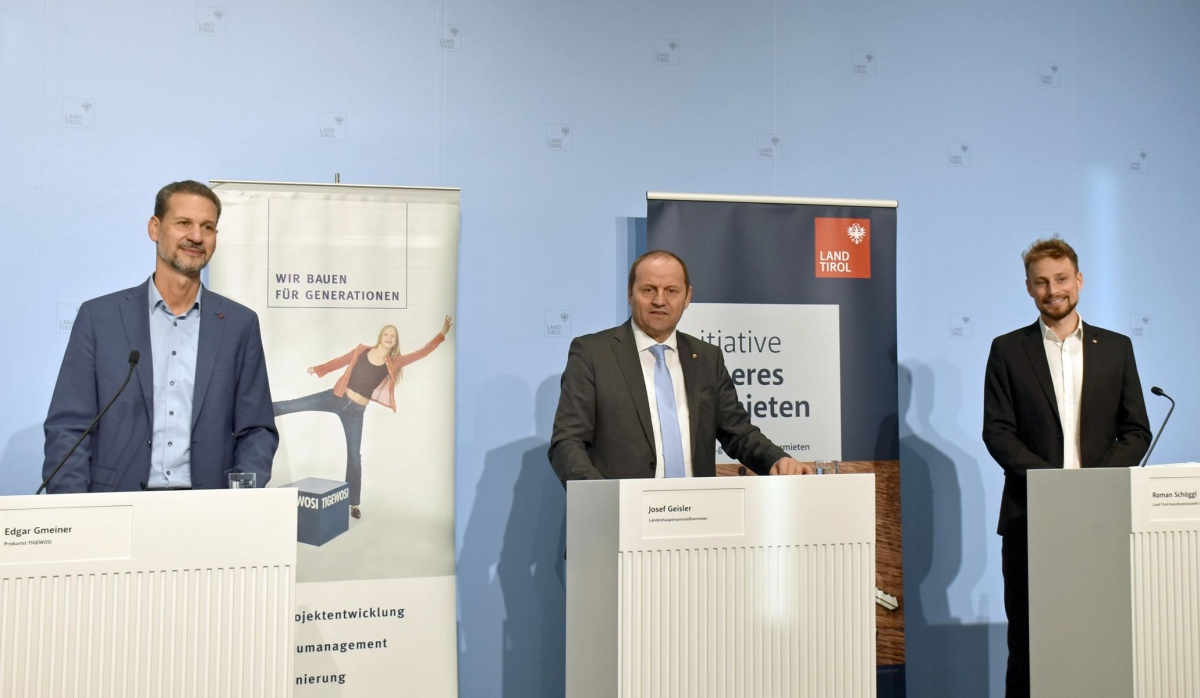 Land Tirol startet Initiative "Sicheres Vermieten"