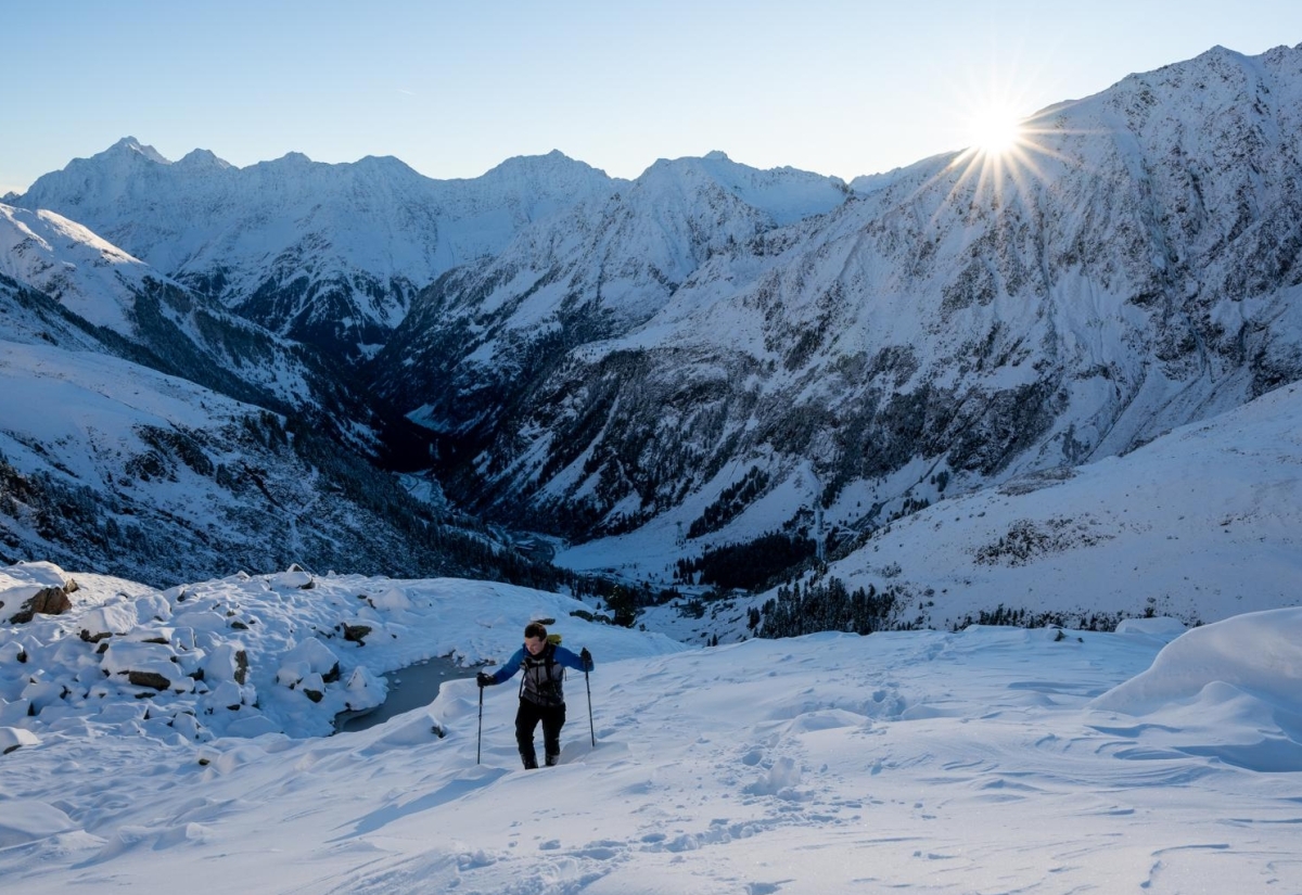 Sicher unterwegs in den winterlichen Bergen