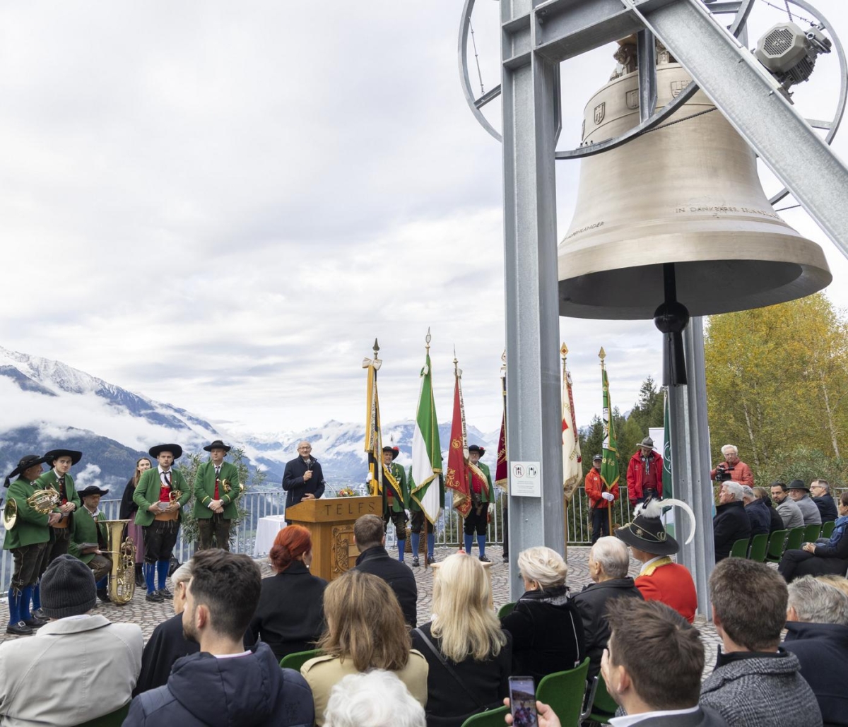 Die Friedensglocke des Alpenraumes l&auml;utet wieder