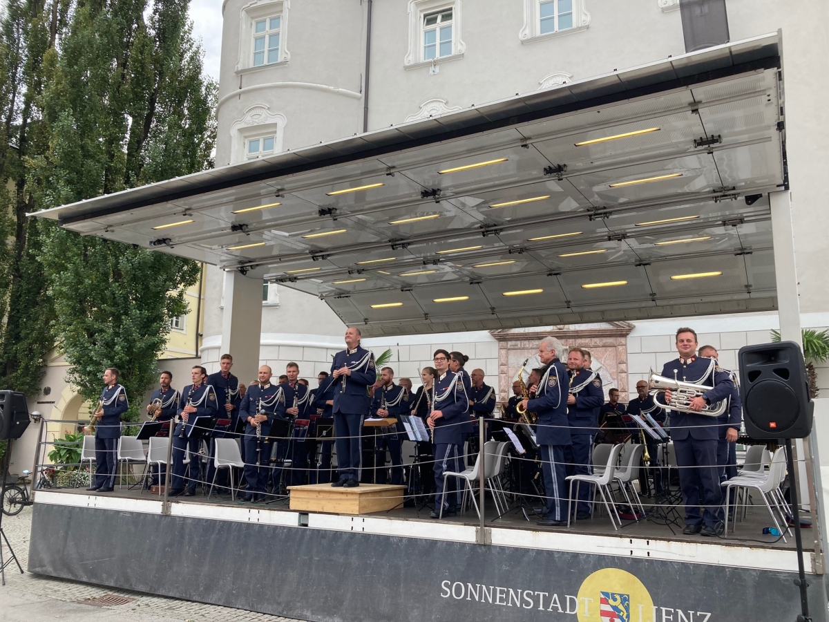 Polizeimusik Tirol begeisterte in Sillian und Lienz