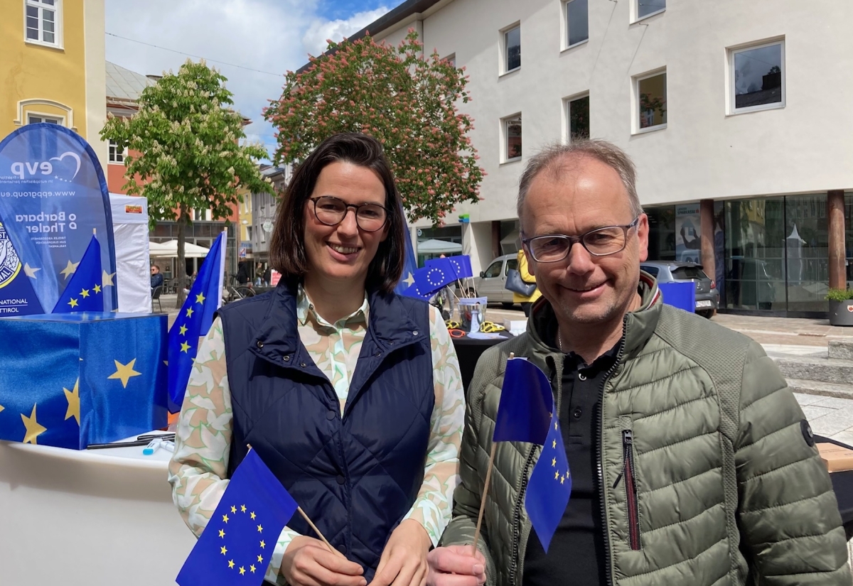 Barbara Thaler auf &bdquo;EU-Tour&ldquo; in Lienz