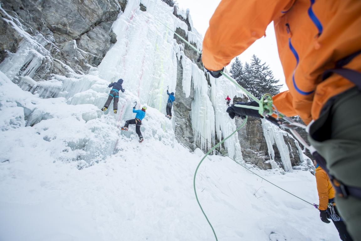 Startklar f&uuml;r Eiskletterfestival und Staatsmeisterschaft