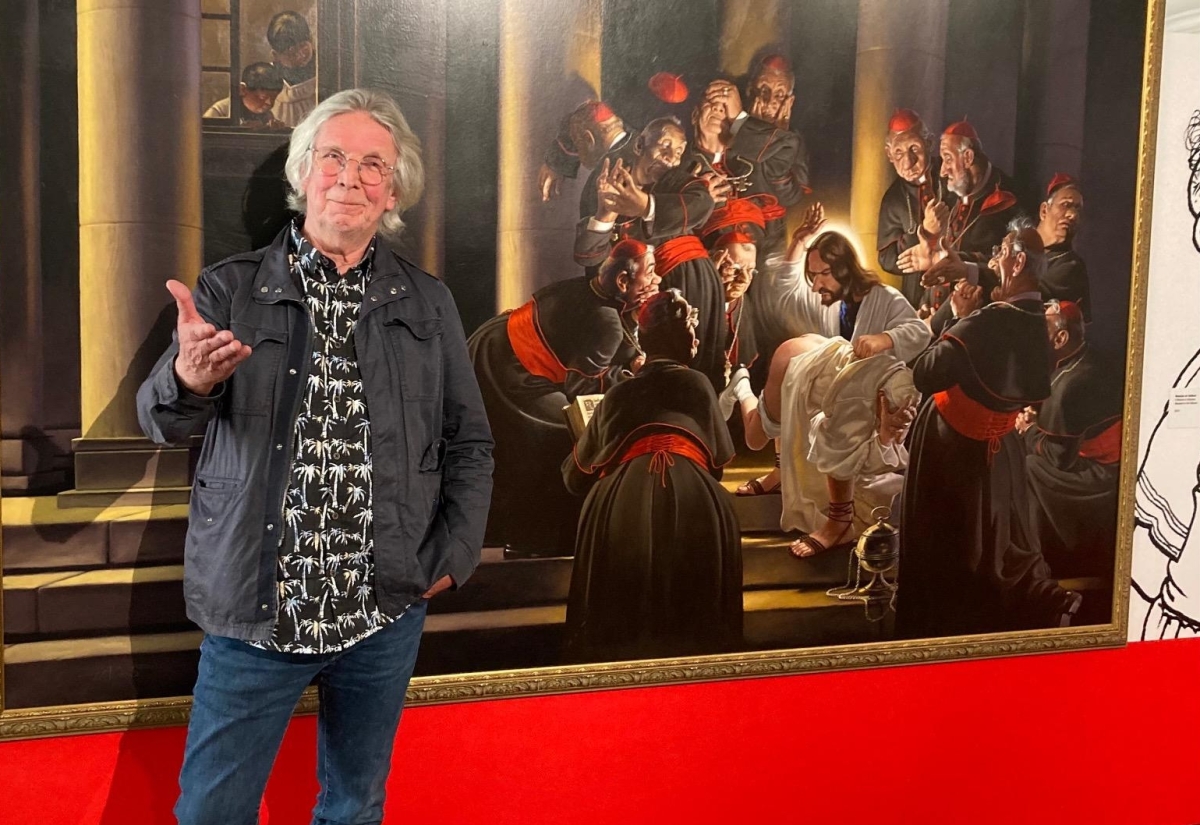 Interview mit Gerhard Haderer zur Ausstellung in Lienz