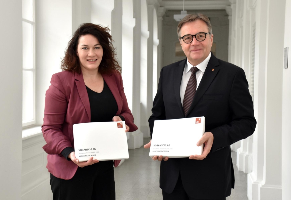 Land pr&auml;sentiert Doppelbudget f&uuml;r die n&auml;chsten zwei Jahre