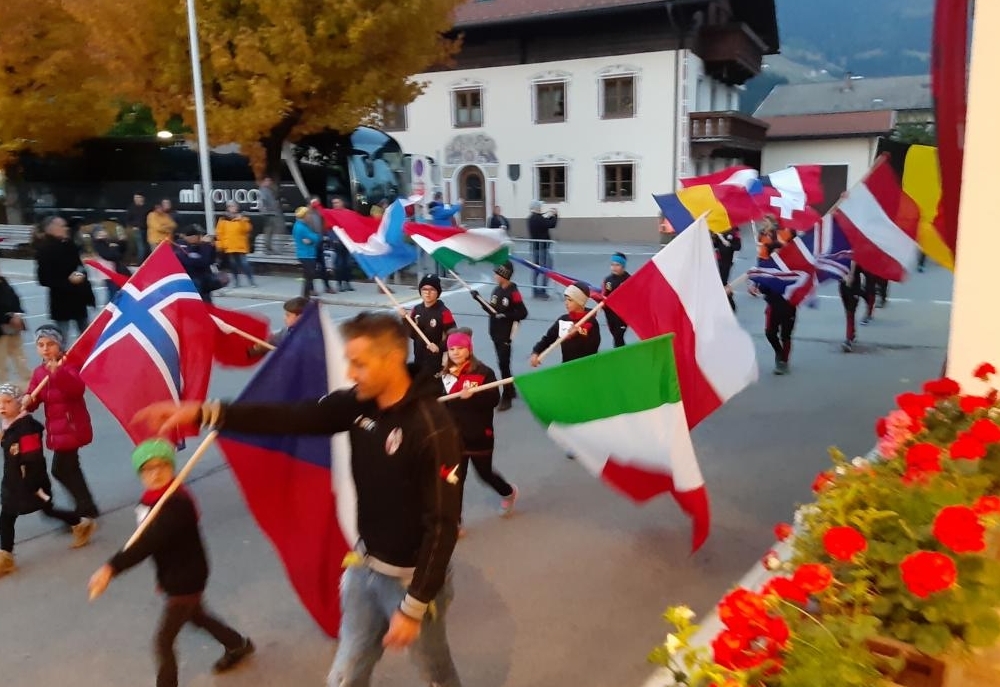 Start der 5. Wandereuropiade 2021 in Sillian