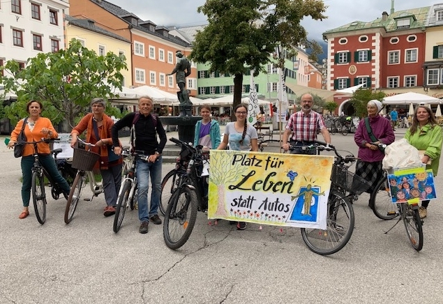 Fahrradtour f&uuml;r Klimaschutz in Lienz gestartet