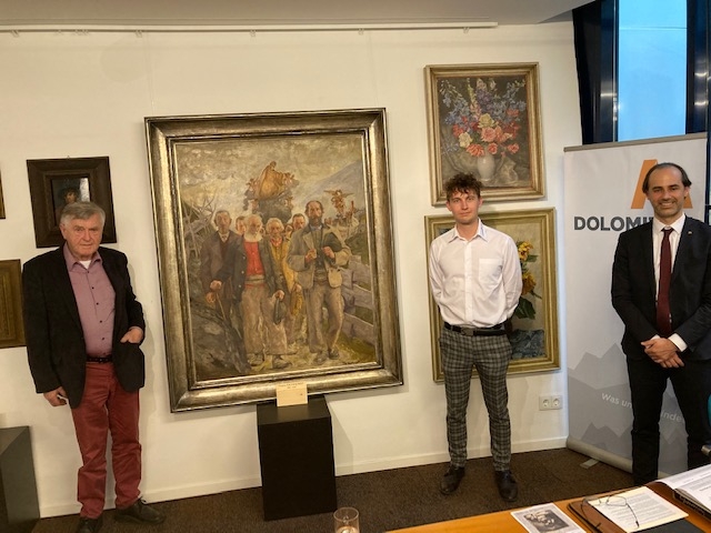 Kunstausstellung und Benefiz-Auktion in Dolomitenbank Lienz