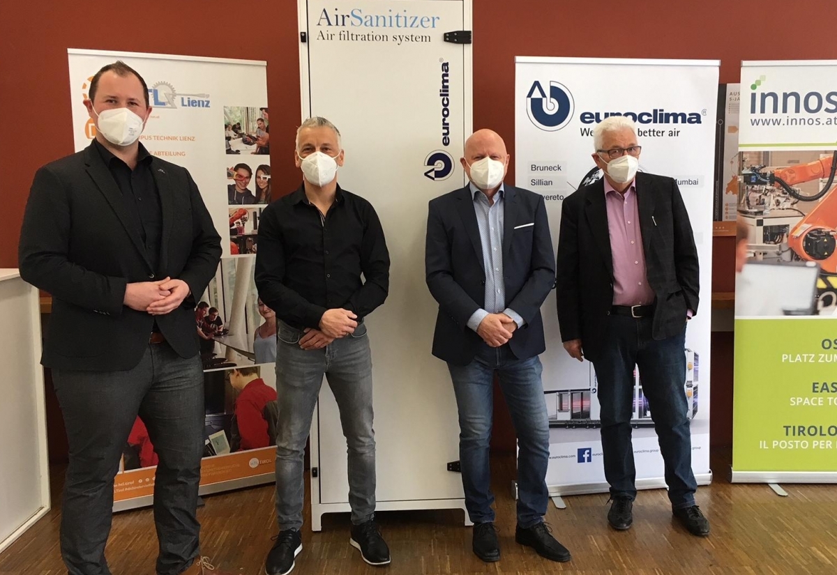 Euroclima sorgt f&uuml;r reine Luft in der Schule