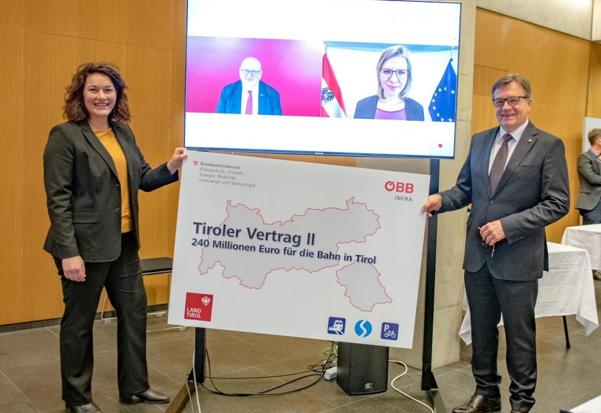 Weichen f&uuml;r weiteren Bahnhofsausbau in Tirol gestellt