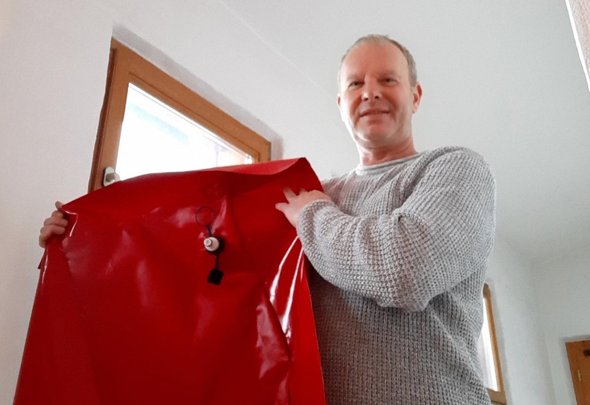 Osttiroler erfindet Hochwasserschutztaschen